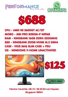 (Category: ) located in . Submitted by performance.pc.pte.ltd (Listing ID 1453845321, Image 1). Description: .