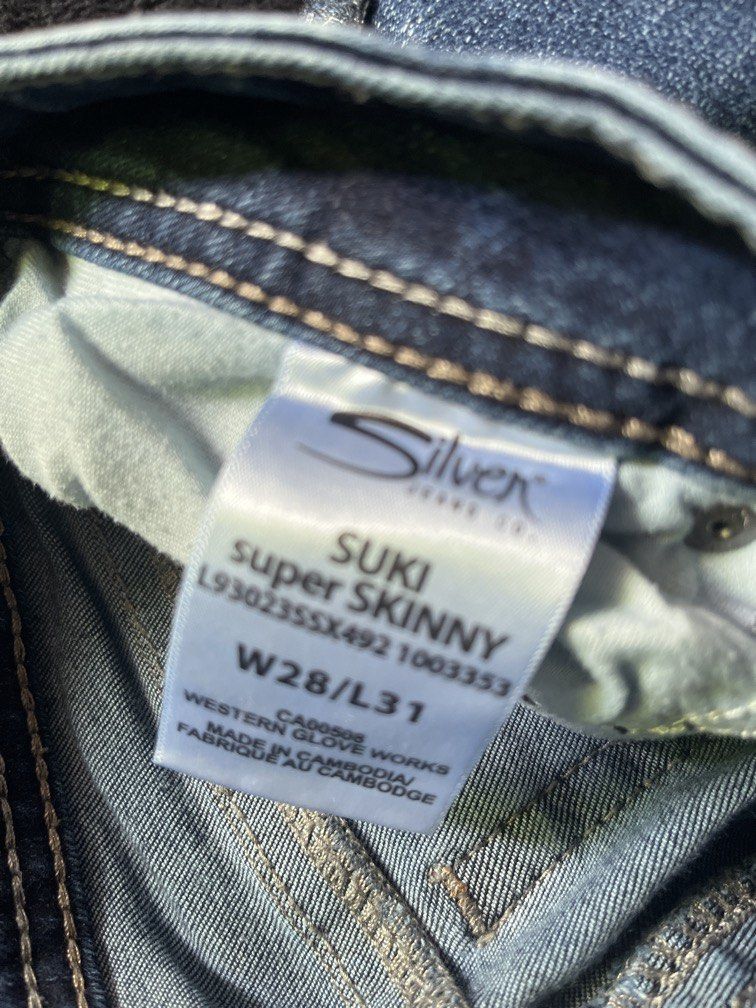 Silver Co. Skinny size 30 inches (Category: Jeans) located in Manila. Submitted by swift_tiny_treasure (Listing ID 1457549214, Image 2). Description: .