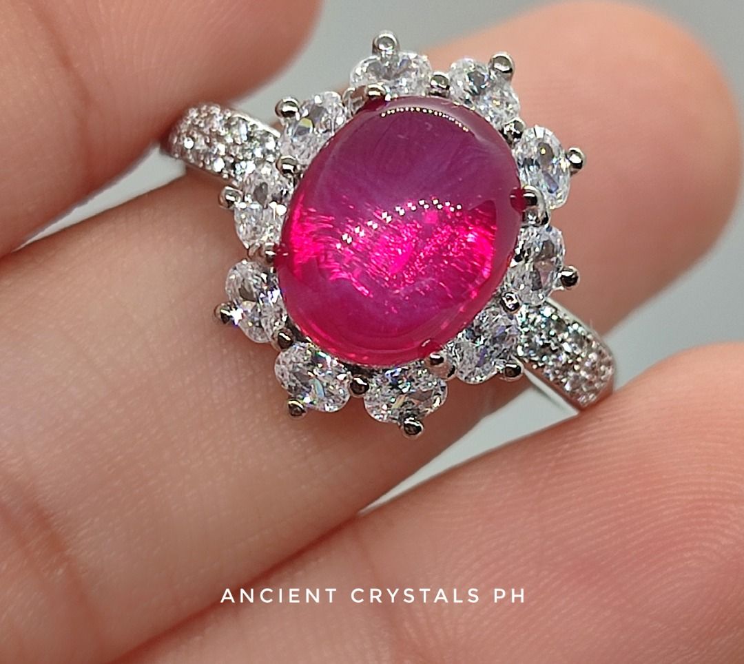 Starlight Ruby Ring ~ “Georgia” ❤️ (Category: Rings) located in Makati City. Submitted by ancientph (Listing ID 1457689155, Image 1). Description: Starlight Ruby Ring ~ “Georgia” ❤️ From the Golden Hours Collection Good for: -Magnifies intuition, spiritual wisdom, and divine light -Ignites passion, vitality, and personal leadership -Shields the aura with powerful protective grounding energy -Attracts success, abundance, and emotional strength °•°
