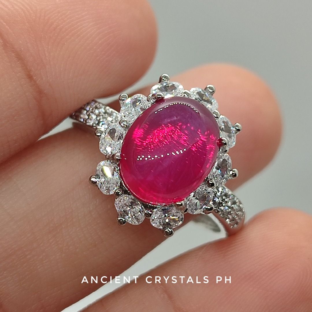 Starlight Ruby Ring ~ “Georgia” ❤️ (Category: Rings) located in Makati City. Submitted by ancientph (Listing ID 1457689155, Image 2). Description: Starlight Ruby Ring ~ “Georgia” ❤️ From the Golden Hours Collection Good for: -Magnifies intuition, spiritual wisdom, and divine light -Ignites passion, vitality, and personal leadership -Shields the aura with powerful protective grounding energy -Attracts success, abundance, and emotional strength °•°
