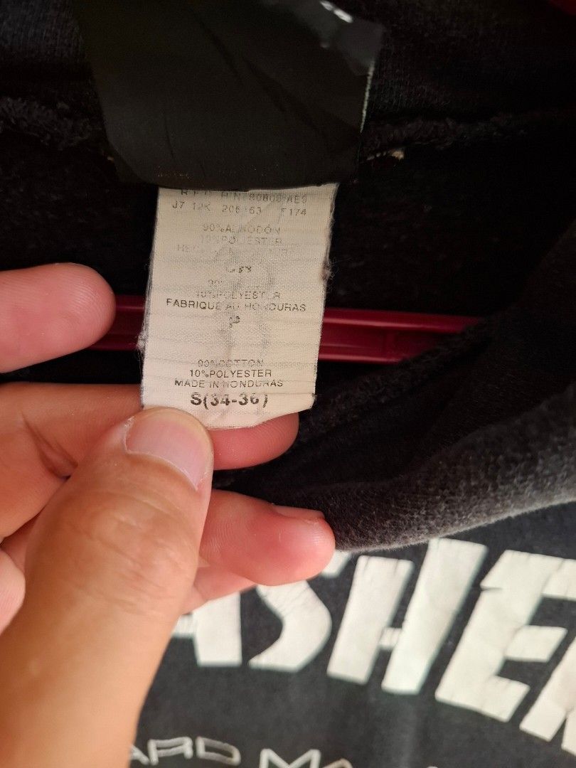 Thrasher Magazine Skateboard Hoodie Jacket, size small (Category: Hoodies) located in Legazpi City. Submitted by thriftrow (Listing ID 1457651521, Image 3). Description: - Classic Thrasher hoodie - Features iconic Skategoat logo - Made in Honduras - Perfect for everyday wear - Comfortable and stylish.