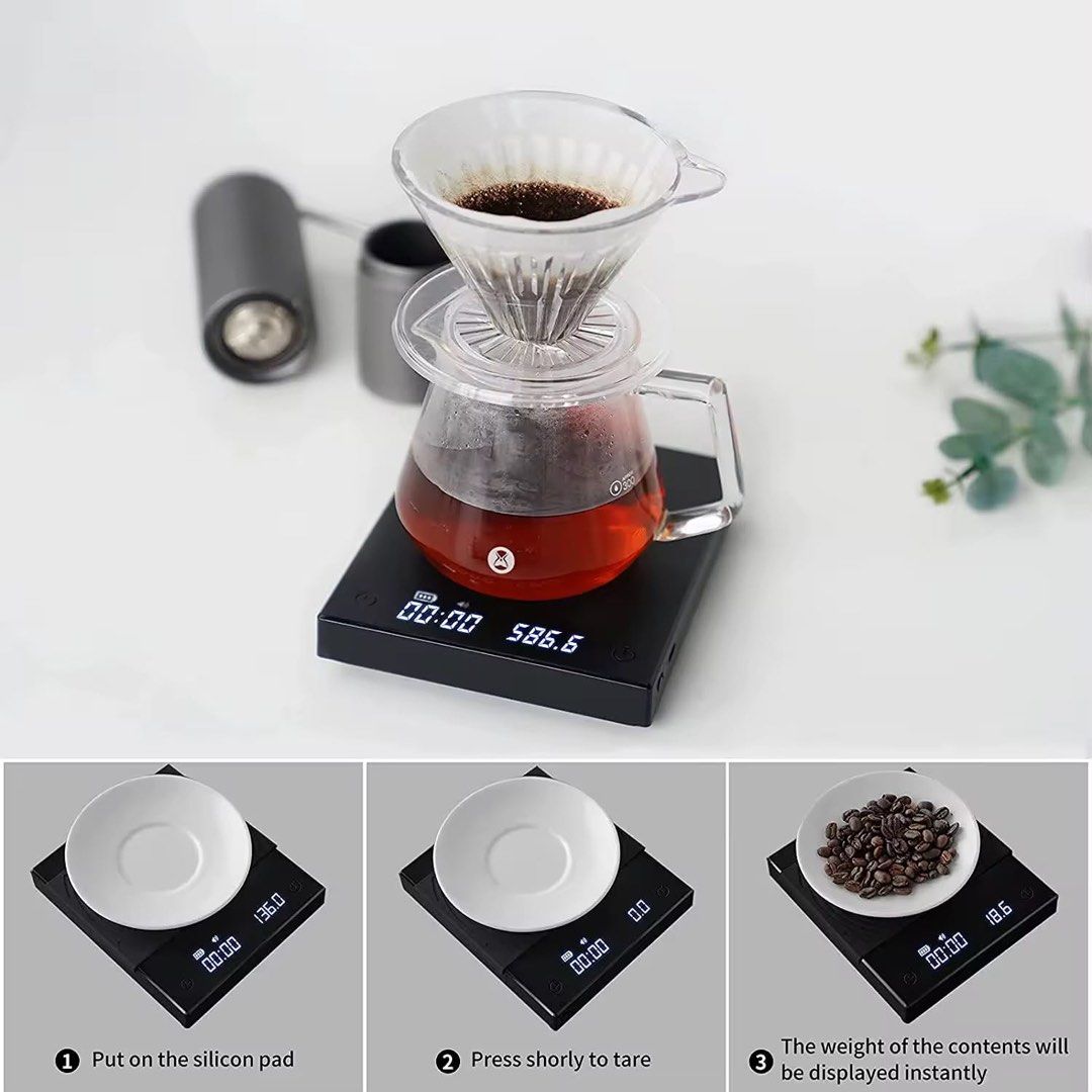 Timemore Black Mirror Basic 2 Coffee Scale Type-C (Category: Coffee Machines & Makers) located in Mandaluyong City. Submitted by fierceshark.44ce3c (Listing ID 1457583754, Image 1). Description: - Digital scale for precise coffee brewing - Built-in timer for perfect timing - Tare function for accurate measurements - Rechargeable via Type-C (cable included) - Sleek and smart design - Weighs accurately in grams - Ideal for pour-overs and all coffee