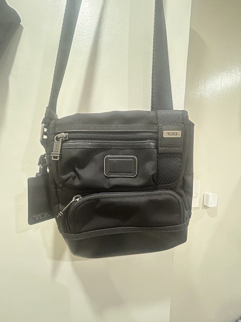 Tumi Kerby (Category: Sling Bags) located in Carmona. Submitted by jallainreyes (Listing ID 1457702940, Image 1). Description: For sales Tumi kerby crossbody No issue, excellent condition Location : carmona cavite or makati.