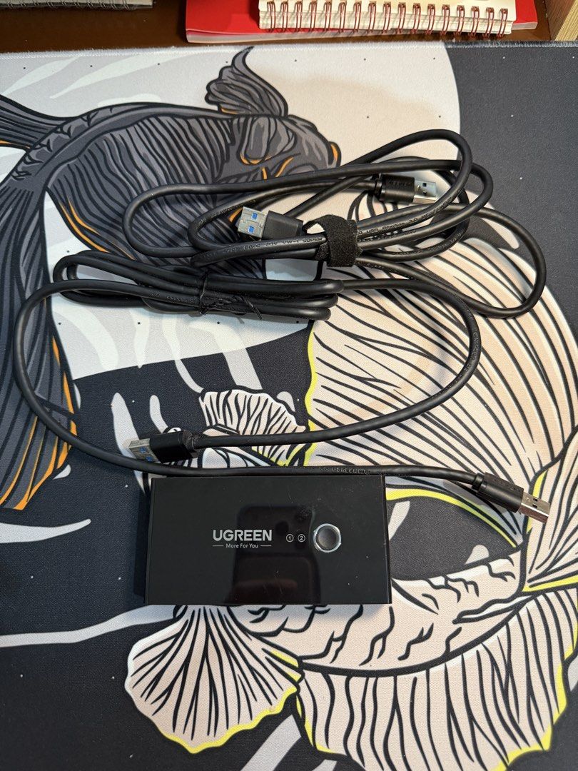 Ugreen KVM Switch (Category: Cables & Adaptors) located in Manila. Submitted by shaz.sl (Listing ID 1457537003, Image 1). Description: rfs: switched to all bluetooth mouse and keyboard.