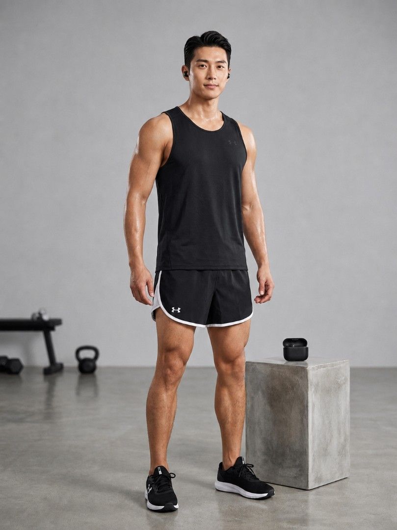 Under Armour shorts (Category: Activewear) located in Manila. Submitted by brightcloud_25 (Listing ID 1457562981, Image 2). Description: Under Armour shorts (w/back pocket) reflective logo size medium fit 31 up to 34 length 14 good as new 450 + sf.