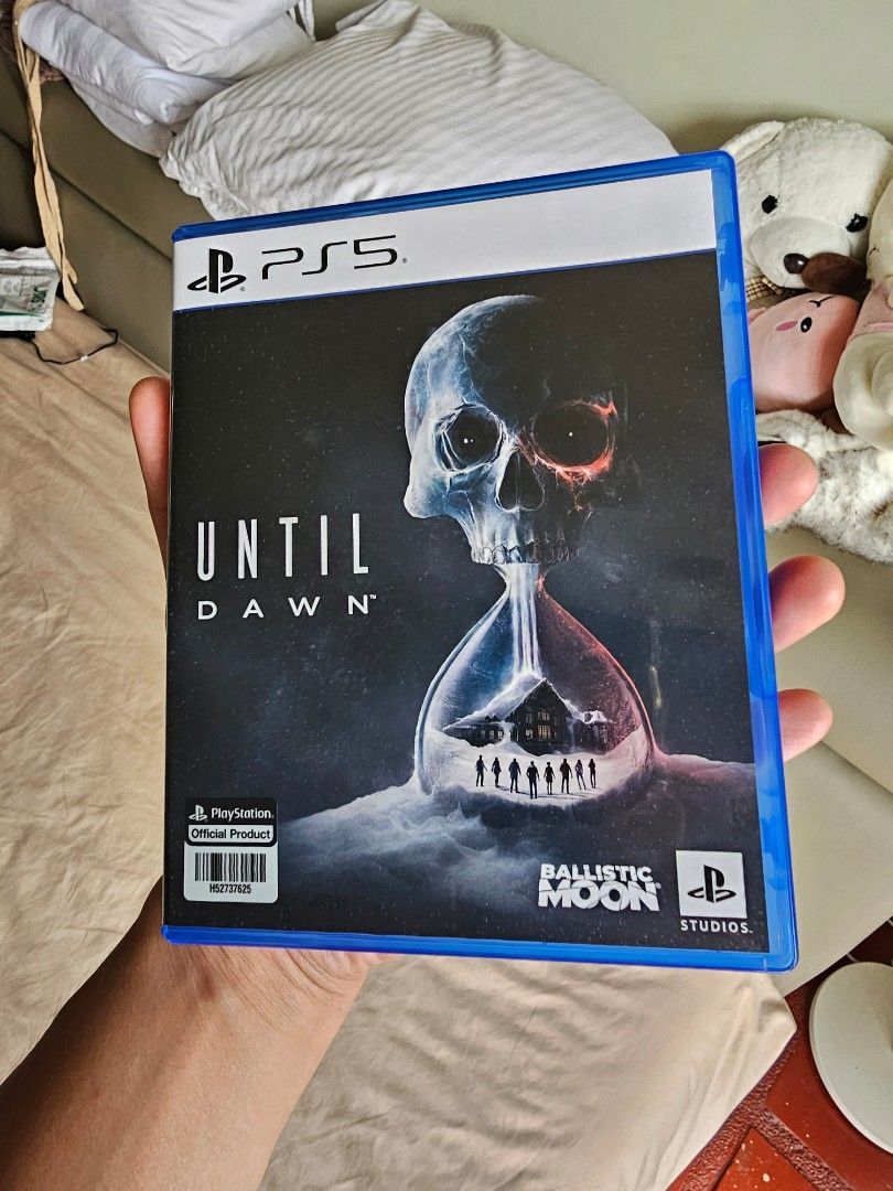 Until Dawn PS5 Game (Category: PlayStation) located in Dasmarinas. Submitted by recjarata-60042 (Listing ID 1457528745, Image 1). Description: -Until Dawn PS5 Remake -Like new, no scratches on the disc, no damage to case and cover RFS: Played it once, finished the game, I don't feel the need to keep it Location: DASMARINAS, CAVITE Pin: South Meridian Homes.