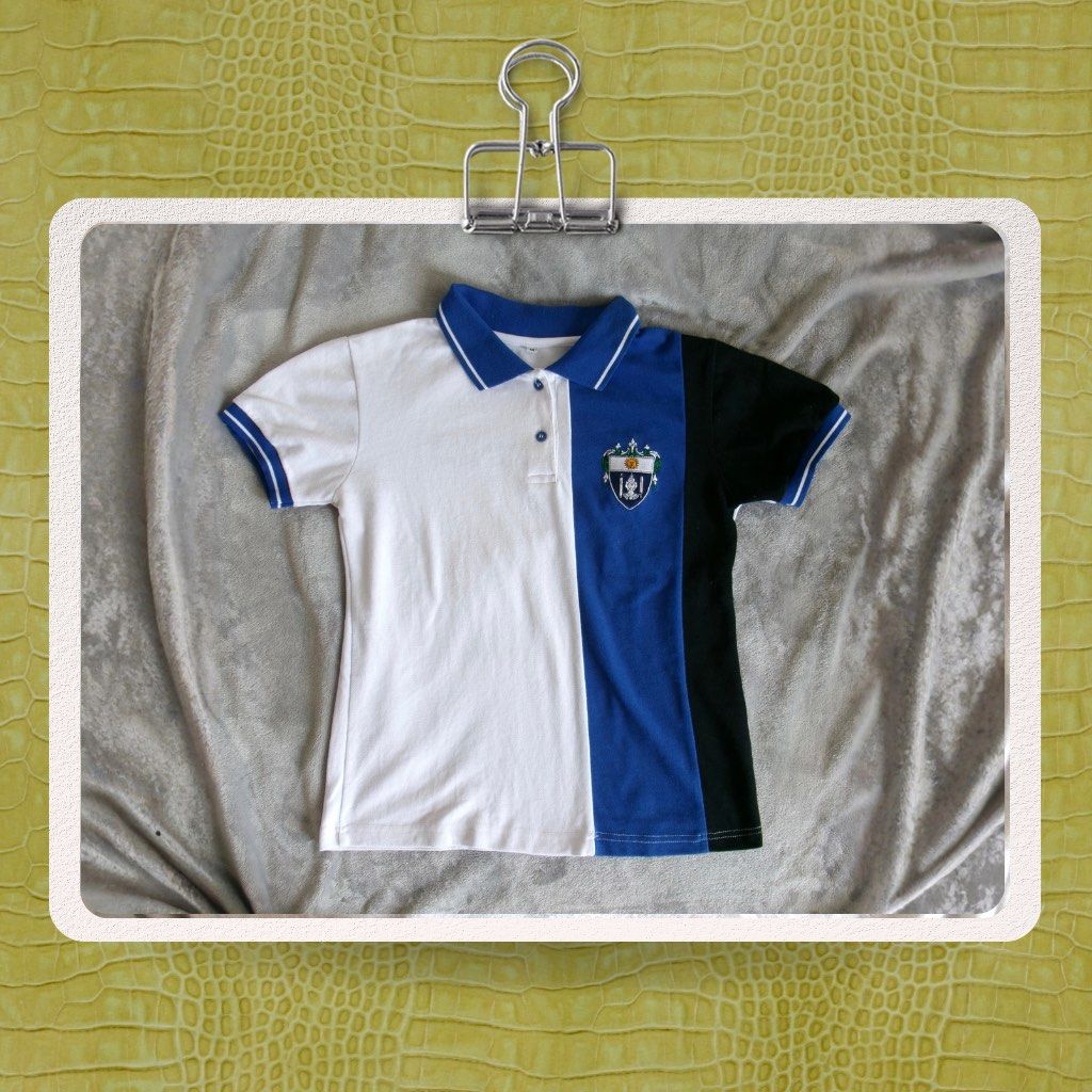 UST AB Type B Uniform Polo (Category: Others Tops) located in Manila. Submitted by dendensantos (Listing ID 1457523914, Image 1). Description: i graduated lol • like new: used this during my last sem • medium size.