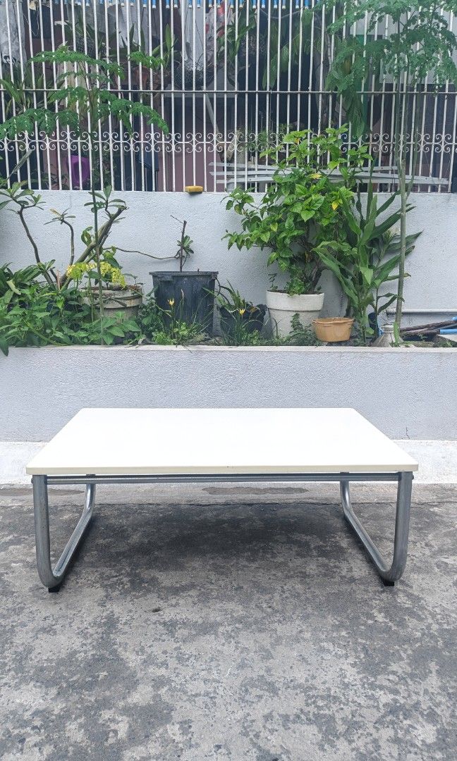 vintage Bauhaus-style low coffee table (Category: Tables & Sets) located in Manila. Submitted by tonyhawk0592 (Listing ID 1457591443, Image 1). Description: .