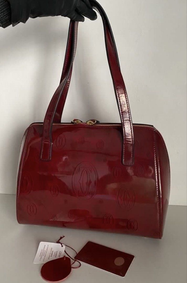 Vintage Cartier (Category: Luxury Bags & Wallets) located in Valenzuela. Submitted by leneluxe (Listing ID 1457516041, Image 2). Description: Vintage Cartier Charol leather material Minimal signs of use only Good condition Pls check all posted pictures Japan source .
