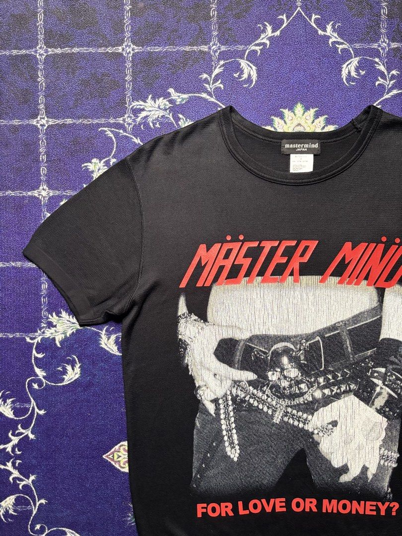 Vintage Mastermind JAPAN Tee (Category: Tshirts & Polo Shirts ) located in Valenzuela. Submitted by telagram (Listing ID 1457686670, Image 2). Description: Width - 20.5 Length - 25.5 Shoulder - 19.5 Sleeves - 8.