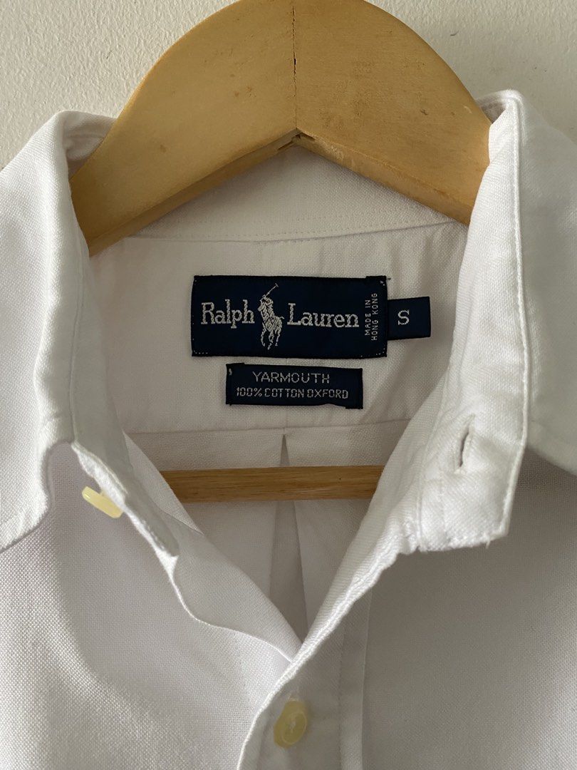Vintage RL Yarmouth White Short Sleeve Button Down (Category: Tshirts & Polo Shirts ) located in Quezon City. Submitted by rlphvncntbs (Listing ID 1457667807, Image 3). Description: Vintage RL Yarmouth White Short Sleeve Button Down Size: Small on Tag, Can Fit to Large Measurements: 22" x 30" Excellent Condition ₱2,500 + SF (Negotiable).