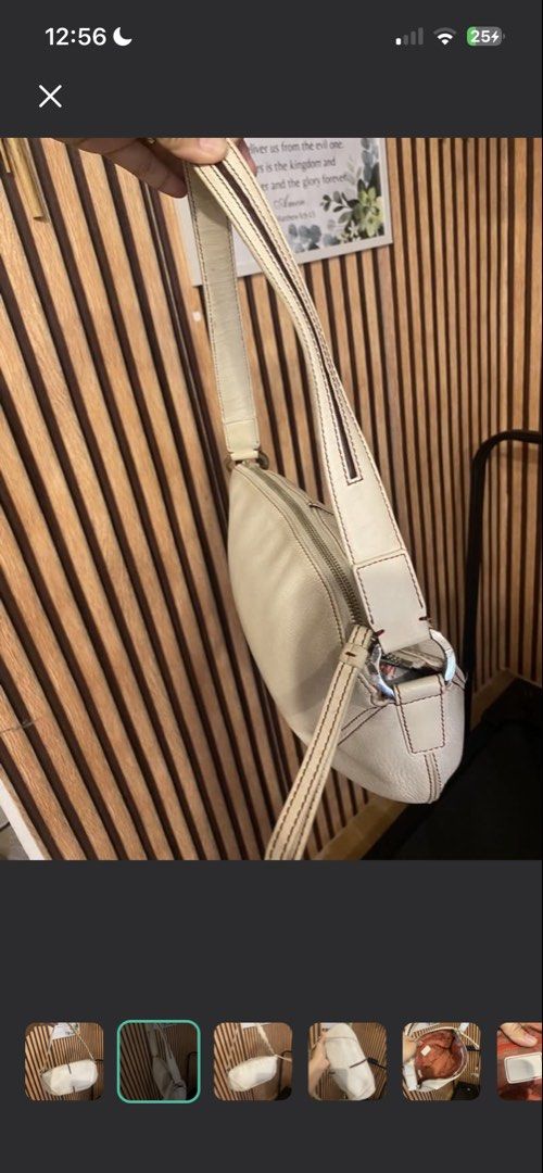 White Kili Bag + FREE SF (Category: Shoulder Bags) located in Manila. Submitted by laploove (Listing ID 1457678253, Image 2). Description: recently bought from carousell but not my style :(( rfs: not my style, impulsive purchase needs heavy cleaning! pics are from the seller i bought the bag from. .