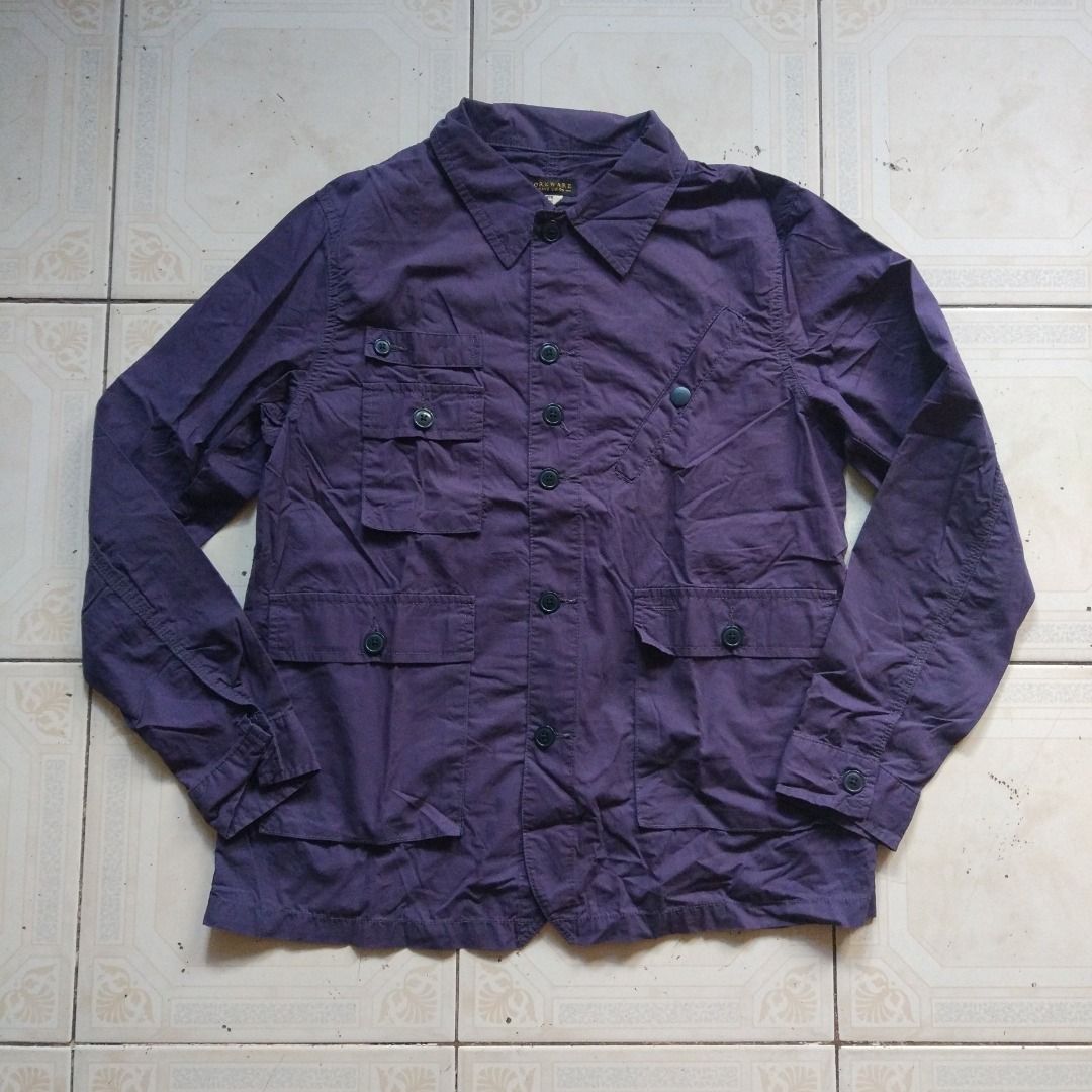 Workware Lightweight Chore Jacket M (Category: Coats, Jackets and Outerwear) located in Pasay City. Submitted by denimdude.ph (Listing ID 1457620333, Image 1). Description: French chore jacket style.