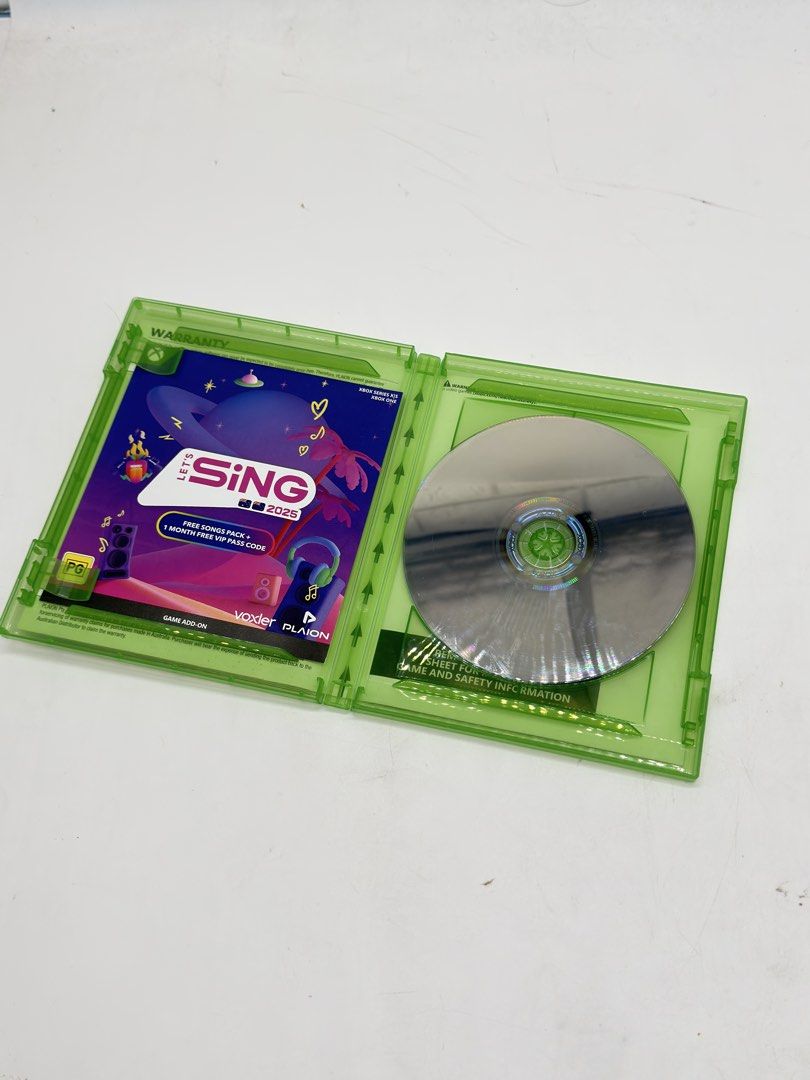 Xbox One Lets Sing 2025 (Category: Xbox) located in Pasay City. Submitted by meostore (Listing ID 1457581512, Image 3). Description: .