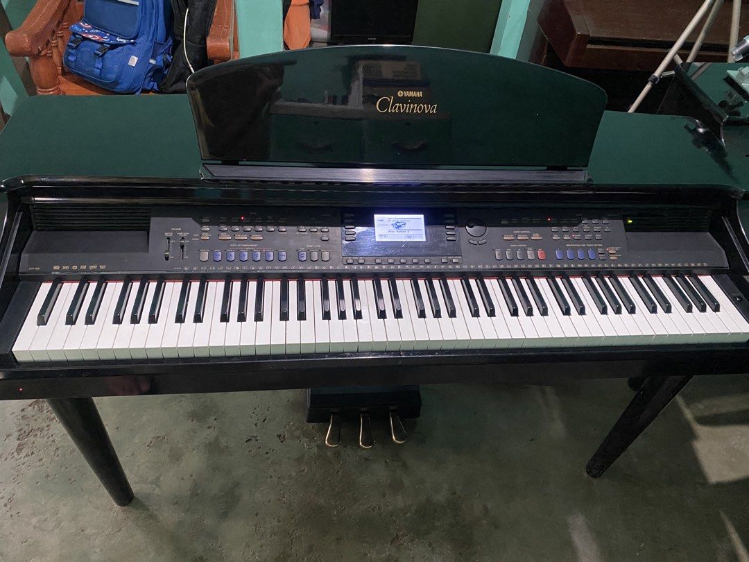Yamaha Clavinova CVP-109 (Category: Musical Instruments) located in Iba. Submitted by tanjamil (Listing ID 1457653200, Image 1). Description: For sale! Yamaha Clavinova CVP109 Upgraded to modern color led lcd screen Very good sound no issue Very good keyboard newly clean and grease Fully weighted 88 keys Total of 723 instrument voices and sound kits, consisting of 224 original voices, 6 organ flute voices, 480 XG voices, and 13 drum/SFX kits. Equ