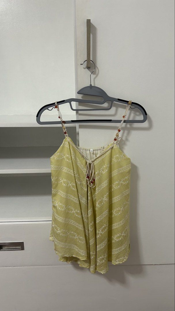 yellow mustard summer flowery top (Category: Others Tops) located in San Fernando. Submitted by artofdeclut (Listing ID 1457613653, Image 1). Description: for inquiries, feel free to send in message : ) mode of payment via Maya/GoTYME/GCash mode of delivery via JNT .