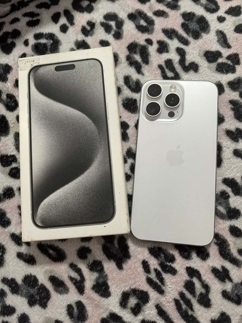 15 pro max 256gb (Category: iPhone 15 Series) located in Antipolo. Submitted by thriftsbyra.s (Listing ID 1457749502, Image 1). Description: For sale/ for swap sa iphone 16 pro max or 17 series (add cash ako) Iphone 15 pro max, white titanium 256gb with box HK variant (dual sim) Good as new. True tone/ face id working No repairs and hidden issues Nasa pic yung batt/cycle details Slightly negotiable. Marami akong pwede ipa freebies na casing origi