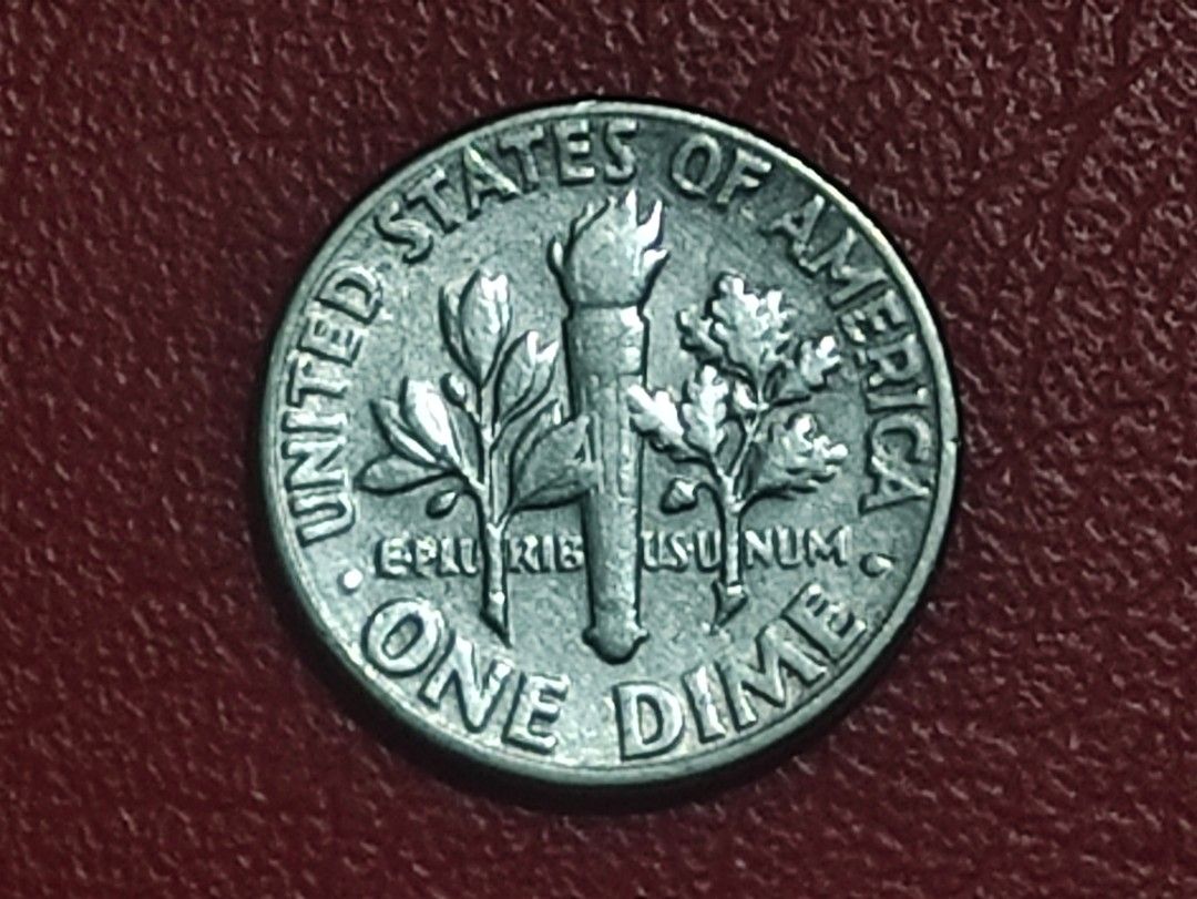 1957 Roosevelt Dime (90% silver) (Category: Currency) located in Lipa City. Submitted by mark_collections (Listing ID 1457875386, Image 2). Description: 1957 Roosevelt Dime (90% silver) Mode of Payment: Gcash.