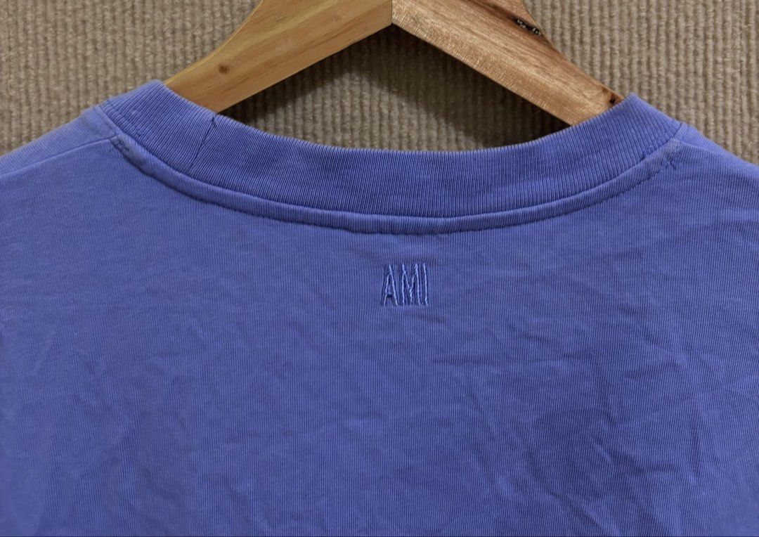 AMI (Category: Formal Shirts) located in San Fernando. Submitted by jyyyshytt (Listing ID 1457888456, Image 3). Description: Ami Excellent condition Cut tags Color rate:9.5/10 Dimensions:W20 L25.5 .