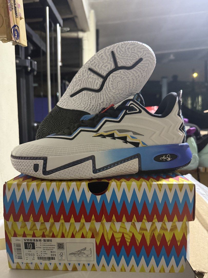 anta kai 2 bnew size 10us (Category: Casual Shoes) located in Pateros City. Submitted by staypenny (Listing ID 1457792943, Image 1). Description: for sale bnew kai 2 size 10us.