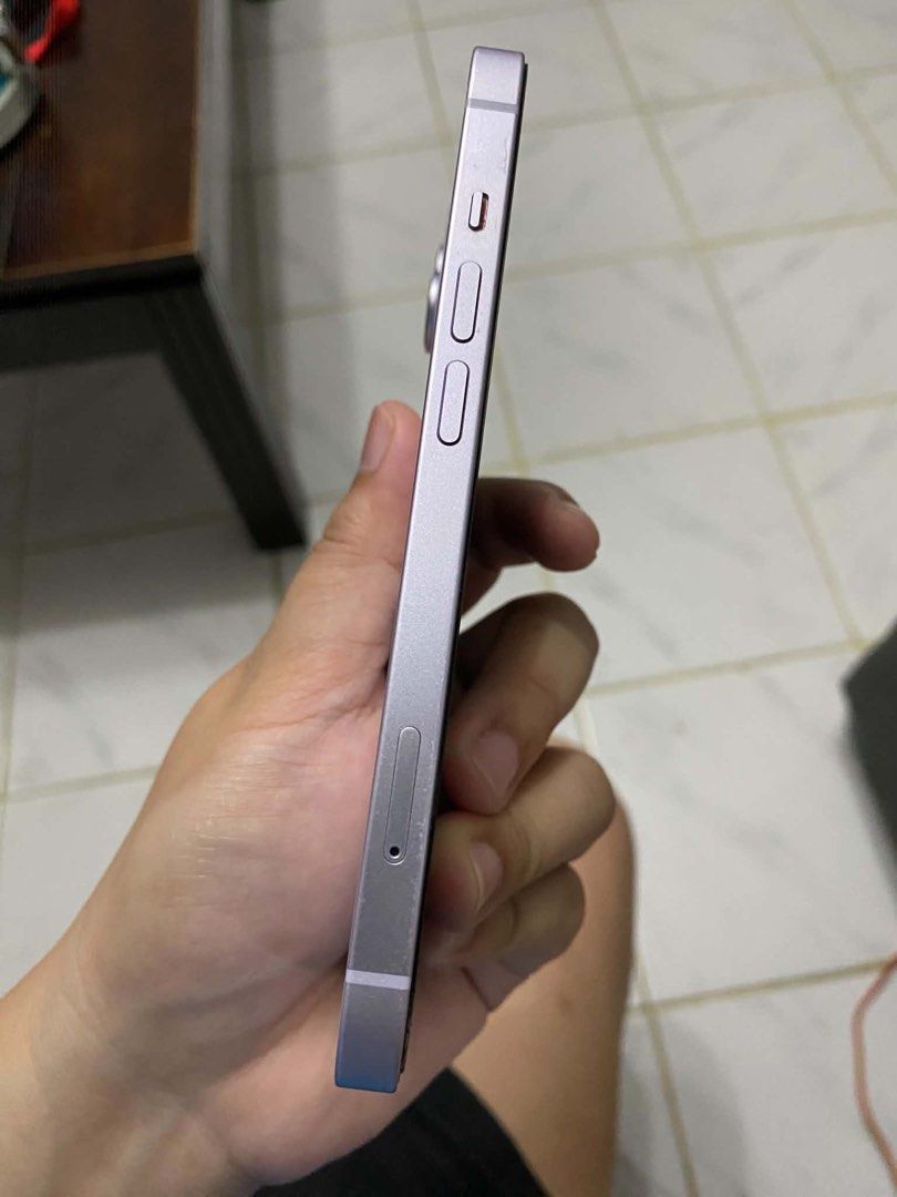 Apple iPhone 14 Purple (Category: iPhone 14 Series) located in Calamba. Submitted by janeecaraan (Listing ID 1457824168, Image 2). Description: - Apple iPhone 14 - Stunning Purple color - Dual rear camera system - Sleek design with side buttons - Ready for its new owner!.