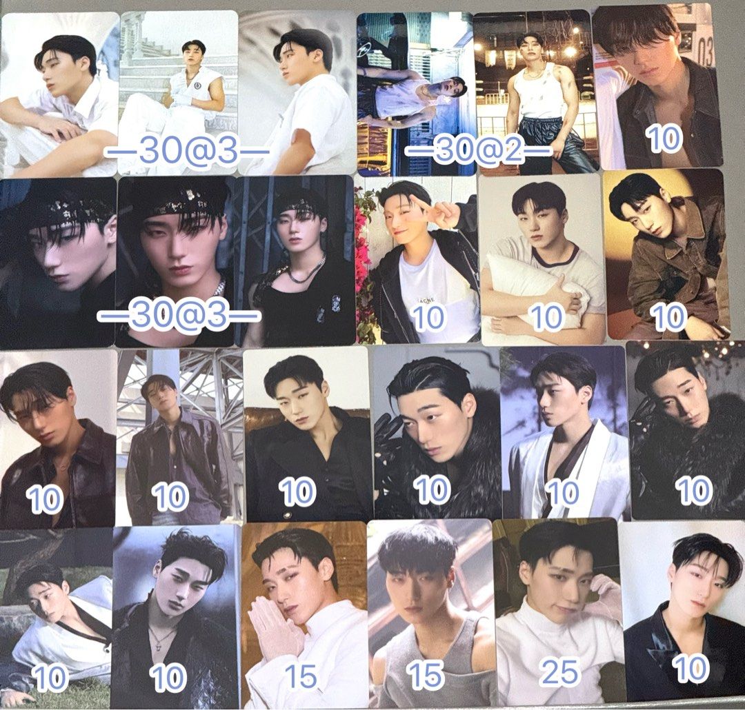 ATEEZ小卡 崔傘 SAN （分類：韓流周邊）位於 Hong Kong。 由 wsc525 提交（商品編號 1457862373，圖片 3）。簡介： ❌ P2：1.4, 4.6 P3：4.6 價錢如圖 郵費+$3 滿$30包本地平郵!! 有⭐️符號會按市價放 有意dm❣️。
