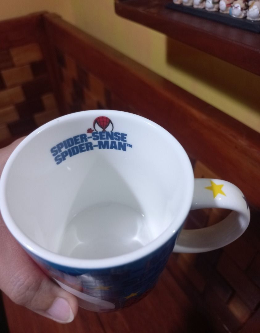 AUTHENTIC Marvel Spiderman Ceramic Mug (Universal Studios Japan 2012 Souvenir) (Category: Coffee & Tea Tableware) located in Pugo. Submitted by mhylee_fang1989 (Listing ID 1457817572, Image 3). Description: .