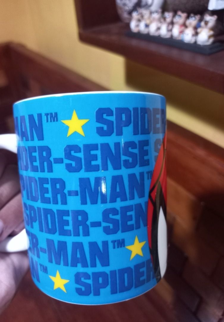 AUTHENTIC Marvel Spiderman Ceramic Mug (Universal Studios Japan 2012 Souvenir) (Category: Coffee & Tea Tableware) located in Pugo. Submitted by mhylee_fang1989 (Listing ID 1457817572, Image 2). Description: .