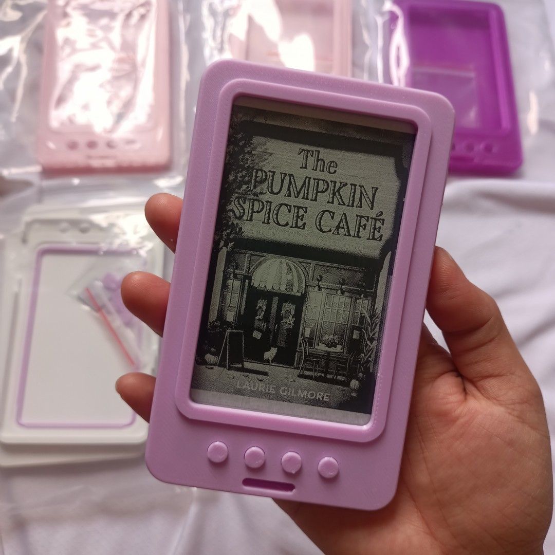 Brand New - X3 & X4 (with Crosspoint) (Category: E-Readers) located in Manila. Submitted by iheartcrochet.ph (Listing ID 1457792916, Image 2). Description: BRAND NEW (Unsealed to install CROSSSPOINT) XTEINK X3 (White) - ₱4,000 XTEINK X4 (White) - ₱4,000 Inclusions: - clear case - handmade crochet sleeve - box - card reader - 16gb memory card - screen protector - magnetic ring ‼️ FREE installation of Crosspoint/Crossink firmware Reason for selling