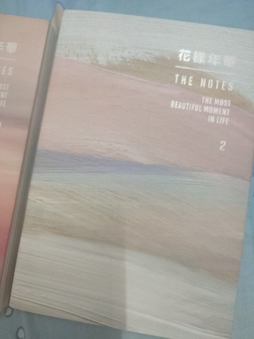 BTS The Notes 1 & 2 Books (Category: Storybooks) located in San Pedro. Submitted by pancakesberry (Listing ID 1457826459, Image 3). Description: Official BTS The Notes books, Volumes 1 and 2. Please check photos for defects..