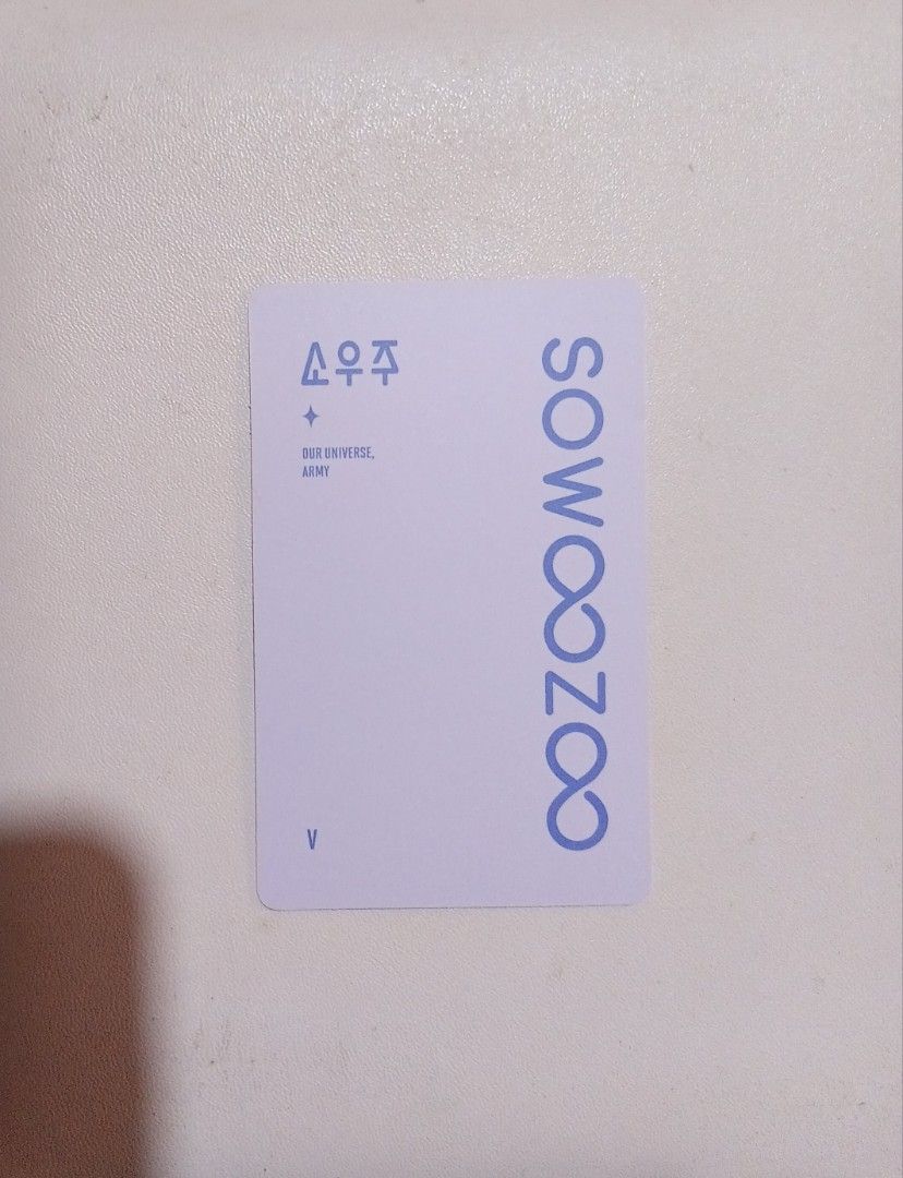 BTS V Sowoozoo Photocard (Category: K-Wave Merchandise) located in Davao. Submitted by sheems00 (Listing ID 1457793009, Image 2). Description: Offical BTS V photocard from the Sowoozoo collection. - onhand and ready to ship - good condition - with sleeves and toploader - official mod: j&t express (buyer pays the shipping) mop: gcash only Rfs: need funds Here’s my X (Twitter) account so you can see my proofs: X: Shenah72064652 can do meetup 📍dava