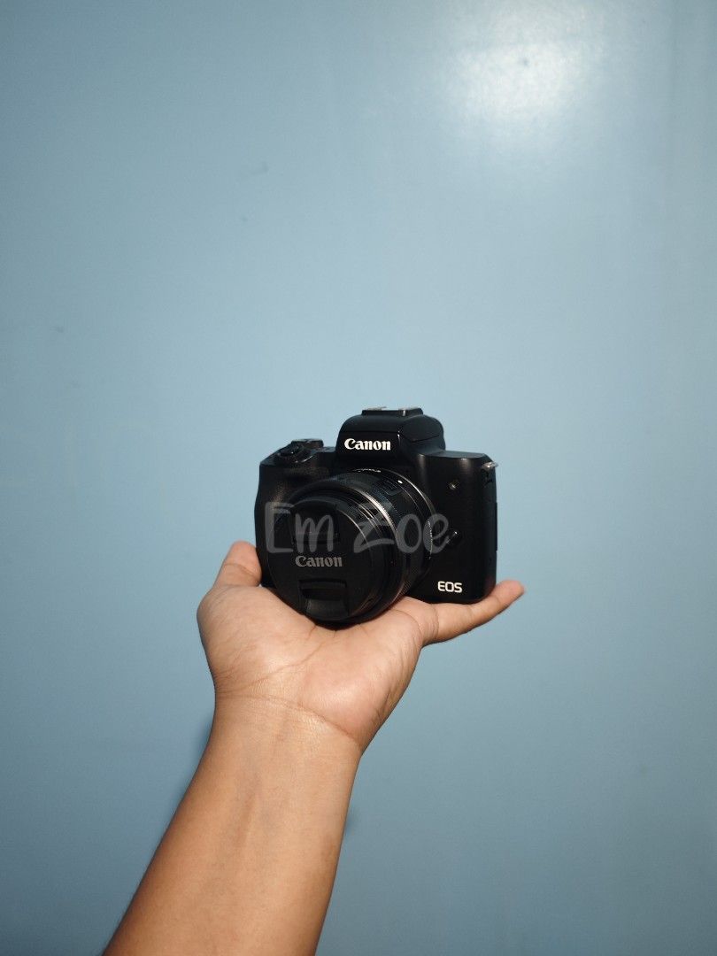 Canon EOS M50 MirrorlessCamera Flipscreen&Touchscreen with Wi-Fi (Category: Cameras) located in San Fernando. Submitted by mariechelle15 (Listing ID 1457768036, Image 1). Description: FOR SALE!! Canon EOS M50 SPECS: •24.1 Megapixel APS-C CMOS Sensor – sharp high-quality photos •DIGIC 8 Image Processor – fast performance •4K Ultra HD Video Recording •Dual Pixel CMOS Autofocus – fast & accurate focus •10 FPS Continuous Shooting – great for action s