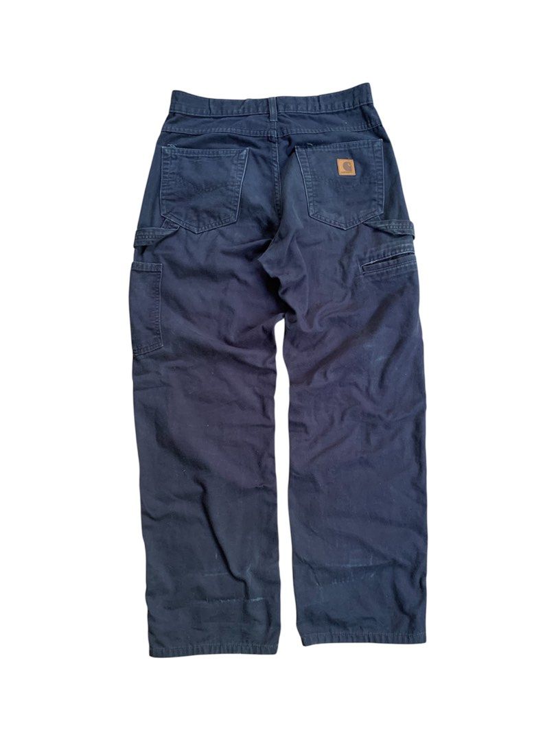 Carhartt Loose Fit Canvas Carpenter (Category: Jeans) located in Buhi. Submitted by sneak_pick (Listing ID 1457799256, Image 2). Description: Carhartt Loose Fit Canvas Carpenter Measurements: Waist: 30” Length: 40” Leg Opening: 9” Very Minimal signs of use. Excellent condition..