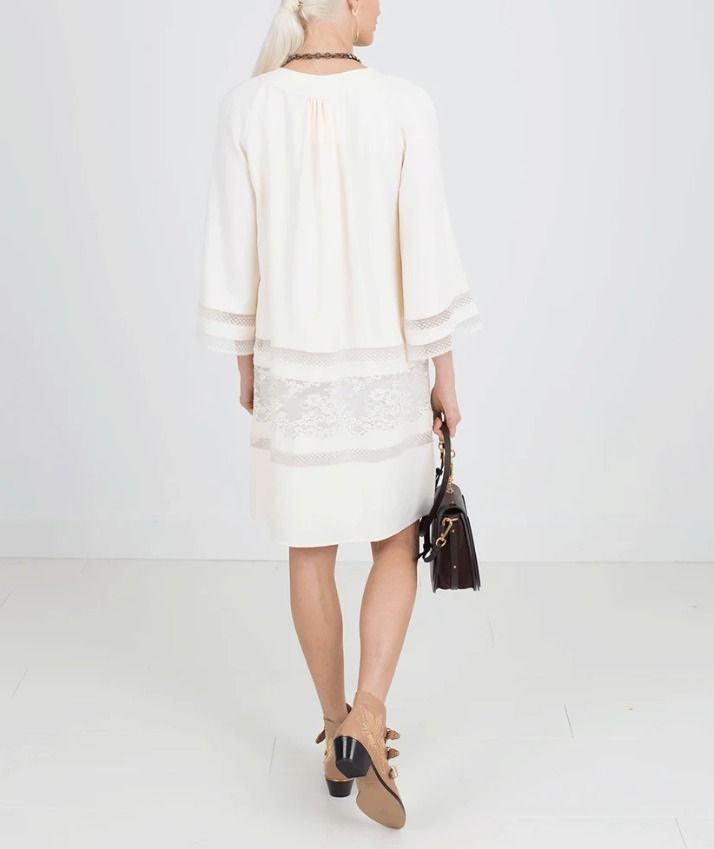 Chloé Shift Lace Dress (Category: Luxury Apparel) located in Pasig City. Submitted by shopsmart.mnl (Listing ID 1457835392, Image 2). Description: In very good condition Size 34 in tag .