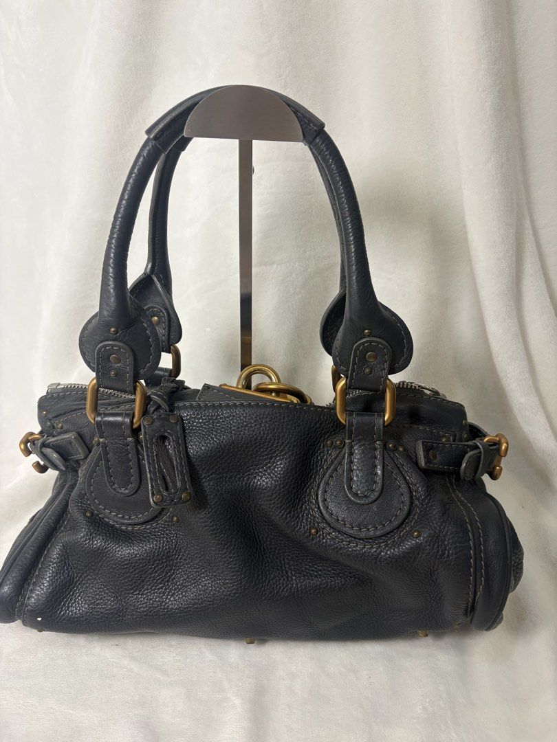 Chloe Leather Paddington Hand Bag (Category: Luxury Bags & Wallets) located in Santa Rosa. Submitted by alinauy (Listing ID 1457751607, Image 2). Description: DETAILS * Authentic Chloe Paddington Hand Bag * Dimensions (CM) WxHxD: 35.00 x 18.00 x 20.00 * Lock: Rosegold * Size: XL * Color: Blue * Leather * Gold-tone hardware * Signature Padlock Detail * metal feet * No Dust Bag and box 💳 PAYMENT * Full payment only. * No Cash on Delivery, Cash on 