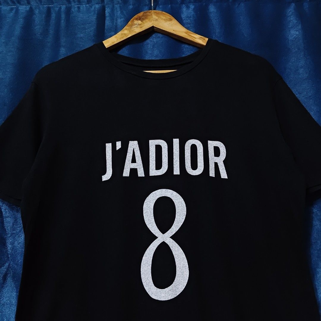 CHRISTIAN DIOR J'ADIOR TEE (Category: Shirts) located in Makati City. Submitted by upcycled.closeth (Listing ID 1457741890, Image 2). Description: - Authentic Christian Dior product - Black, Short-sleeved - Size: large (women's) - flaws: Cut main tag - Excellent condition - Need wash, fresh from bale - Features design of Christian Dior (J'ADIOR) - Material: 100% cotton !!STILL NEGOTIABLE!!.