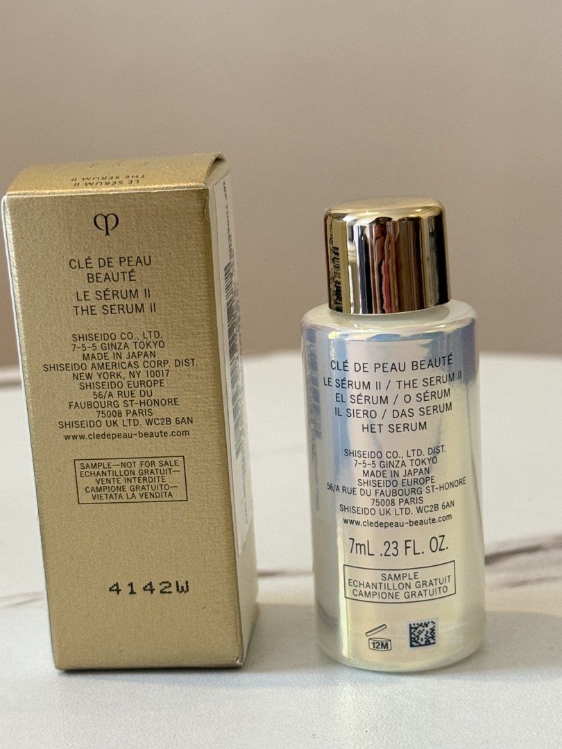Cle de peau beaute Le Serum 7ml (Category: Face Care) located in Quezon City. Submitted by quirksandcurls (Listing ID 1457902821, Image 3). Description: 20ml is priced at $150 This size is valued at $52.50 (₱3k++) Get it only for ₱750 :) .