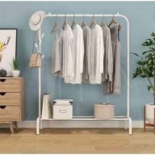 clothes rack (Category: Clothes Drying Rack) located in Manila. Submitted by ceciliatol92305 (Listing ID 1457897094, Image 2). Description: clothes rack single:450 double:650 message me for order payment first only mode of payment g cash.