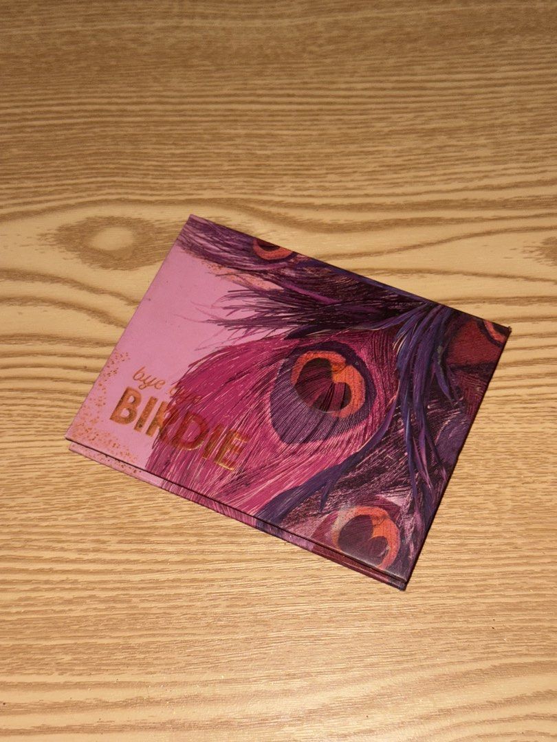 ColourPop Bye Bye Birdie Eyeshadow Palette (Category: Makeup) located in Taguig. Submitted by juju.archives (Listing ID 1457849484, Image 3). Description: Used 4 shades only. Rfs: not using anymore .