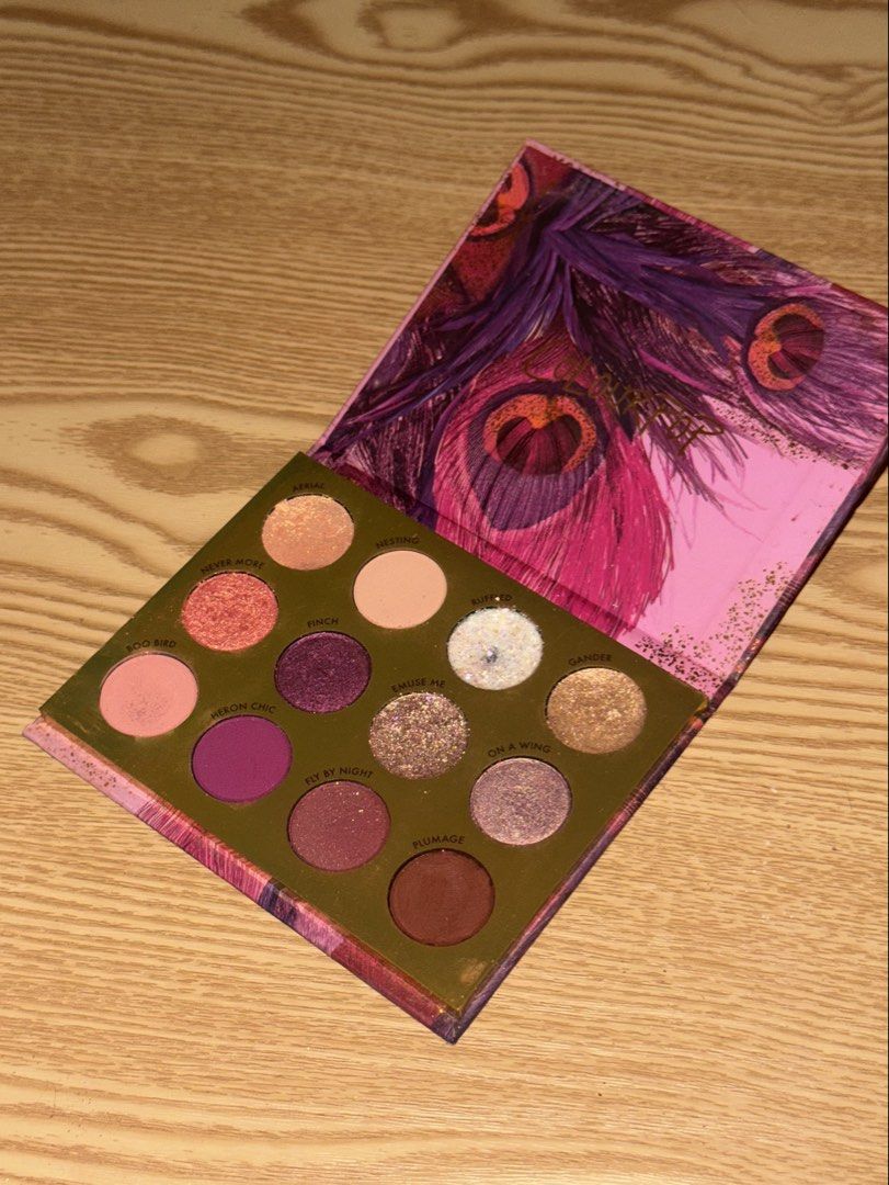 ColourPop Bye Bye Birdie Eyeshadow Palette (Category: Makeup) located in Taguig. Submitted by juju.archives (Listing ID 1457849484, Image 2). Description: Used 4 shades only. Rfs: not using anymore .