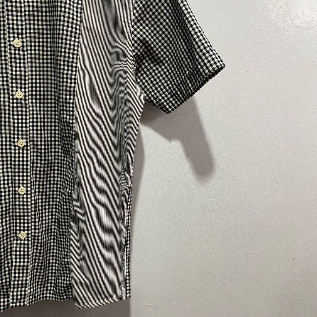 Comme des Garcons Gingham SS Shirt S/M (Category: Tshirts & Polo Shirts ) located in Antipolo. Submitted by bentakahitanoano (Listing ID 1457853505, Image 3). Description: Comme des Garcons Homme Still in good condition Size medium Tags missing Pit to pit 20.5 Length 25.