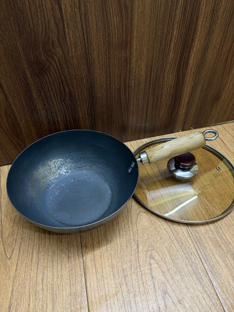 COOBINOX 24cm Wok Pan induction gas (Category: Cookware & Accessories) located in Bacoor. Submitted by iamcol33nlove (Listing ID 1457737049, Image 3). Description: 🍳 COOBINOX 24cm Wok Pan with Lid 🇩🇪 German Brand 📏 Size: 24 × 9cm 🔥 Compatible with Induction / Gas / Electric Stove 🧲 Fully magnetic 💪 Solid, sturdy & durable quality 🪵 Wooden handle 🥘 Includes glass lid 🔸 With visible signs of usage / scratches ✅ Still in good usable condit