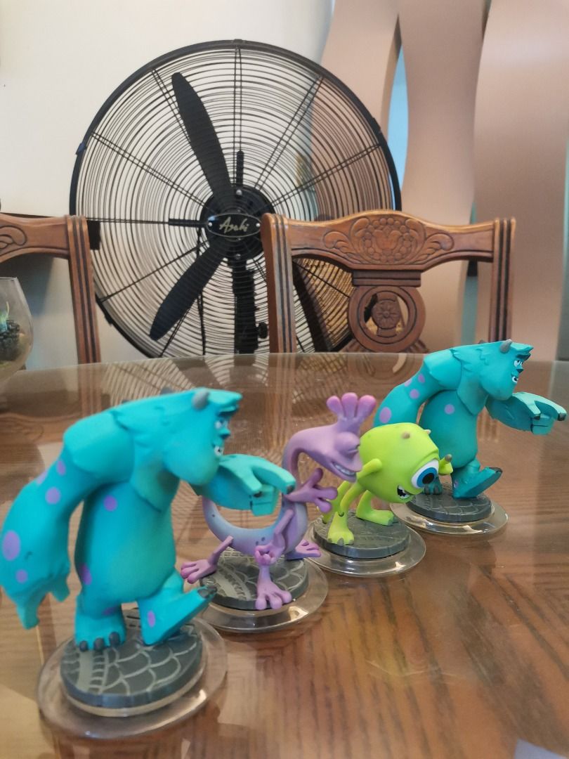 Disney infinity monster inc (Category: Figurines & Statues) located in Tarlac. Submitted by la.figz (Listing ID 1457763790, Image 3). Description: Disney infinity monster inc Set for ₱1000 Mod :jnt Buyer shoulder shipping fee Payment via gcash .