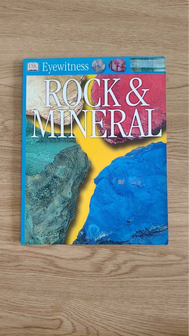 DK Eyewitness Rock & Mineral Book (Category: Textbooks) located in Makati City. Submitted by adventuresofjujucloset (Listing ID 1457787613, Image 1). Description: - DK Eyewitness book on Rocks and Minerals - Features stunning photos and detailed information - Explore different types of rocks and their origins - Ideal for students and geology hobbyists - Excellent reference material for learning.