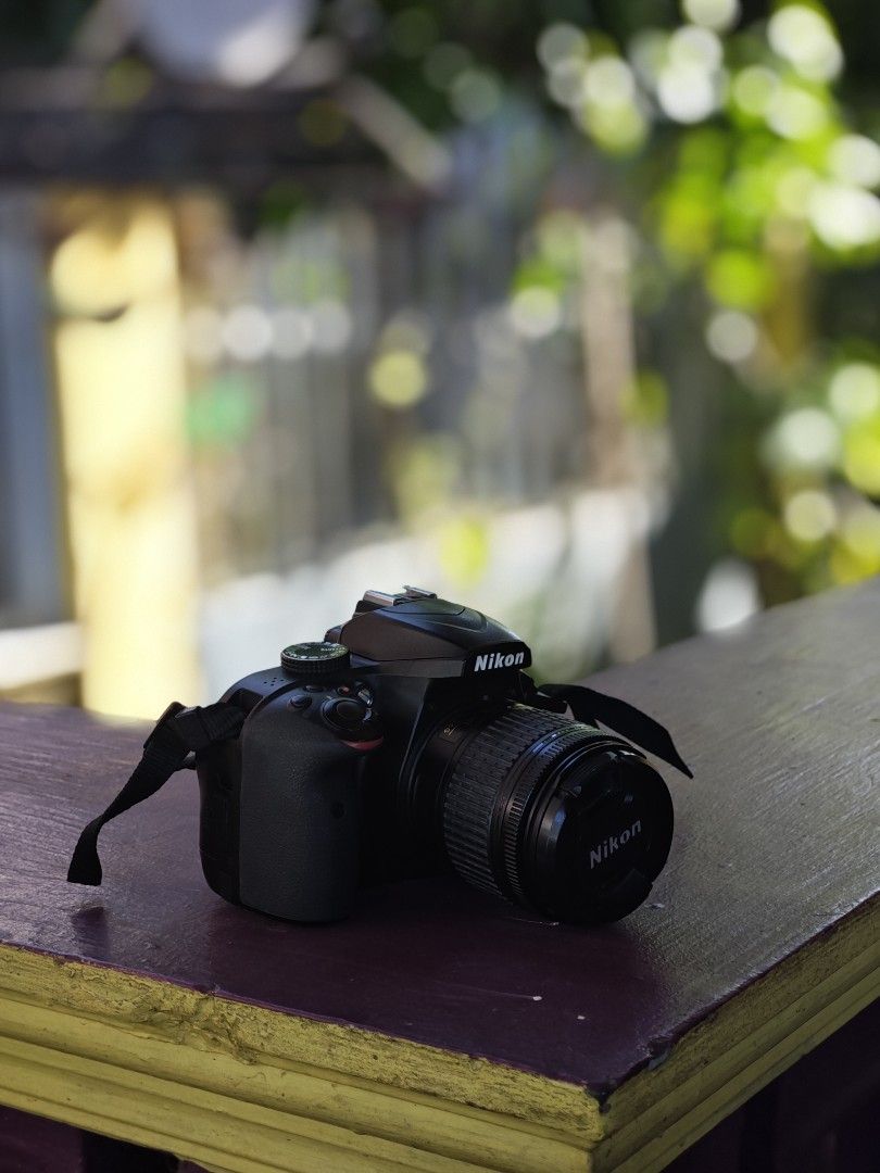 DSLR Nikon D3400 with Bluetooth (GoodAsNew) (Category: Cameras) located in San Fernando. Submitted by mariechelle15 (Listing ID 1457772204, Image 2). Description: For SALE!! Nikon D3400 with Bluetooth to transfer files. Specs: •24MP APS-C CMOS sensor •11-point phase detect autofocus system •1080/60p video capability •Fixed 3" 920k-dot LCD screen •5 fps burst shooting •Bluetooth LE for image transfer •SEE MORE FULL SPECS @ GOOGLE Details: NO ISSUE