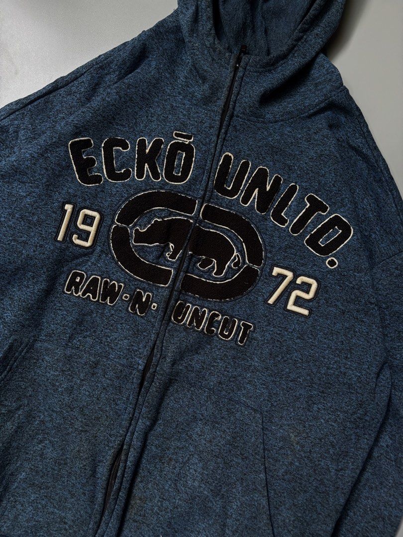 Ecko Unltd Zip Up Hoodie Jacket (Category: Coats, Jackets and Outerwear) located in Santa Cruz. Submitted by devbook1 (Listing ID 1457831692, Image 3). Description: Ecko Unltd Zip Up Hoodie Jacket L: 31 W: 28 Excellent Condition No issue Authentic .