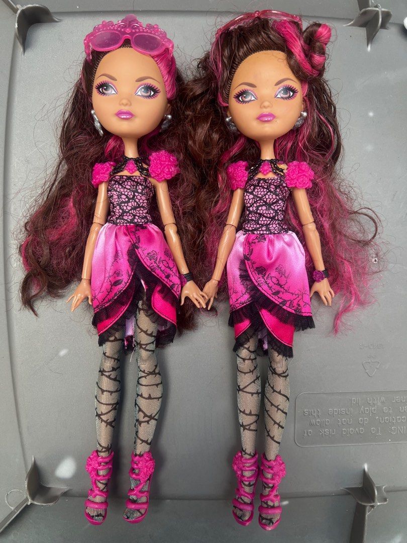 Ever After High Briar Beauty Doll AVAILABLE (Category: Kids Toys) located in Davao. Submitted by riccirici (Listing ID 1436345441, Image 3). Description: Ever After High Briar Beauty Doll only Hair need to restyle Glasses, good condition No bag/incomplete No stand 5,500 php LP + shipping cost 89 php Layaway plan: 15 days only Courier J&T Bank Transfer Gcash Note No COD No cancellation and no changing of items once order is confirmed Same / next d