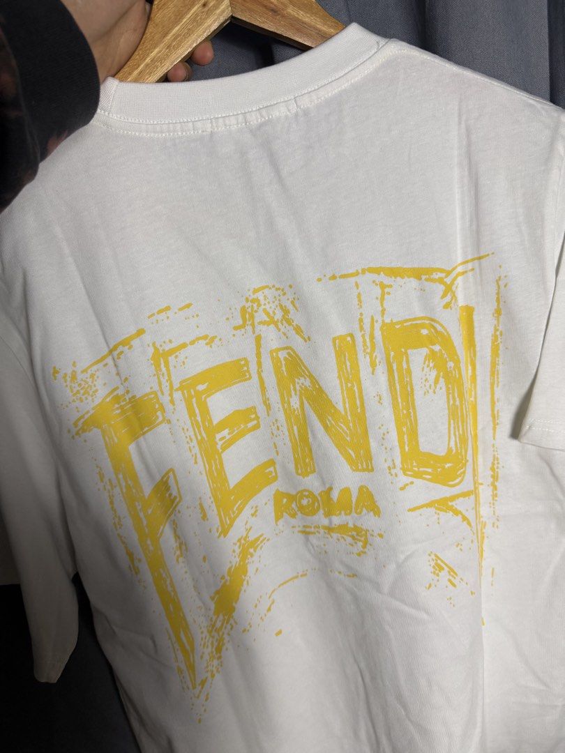 Fendi (Category: Luxury Apparel) located in Baguio. Submitted by mardimercredi14 (Listing ID 1457807544, Image 3). Description: 🔥 Fendi Dimensions: 21*26 Condition: excellent Color Rate: 10 ❌ none.