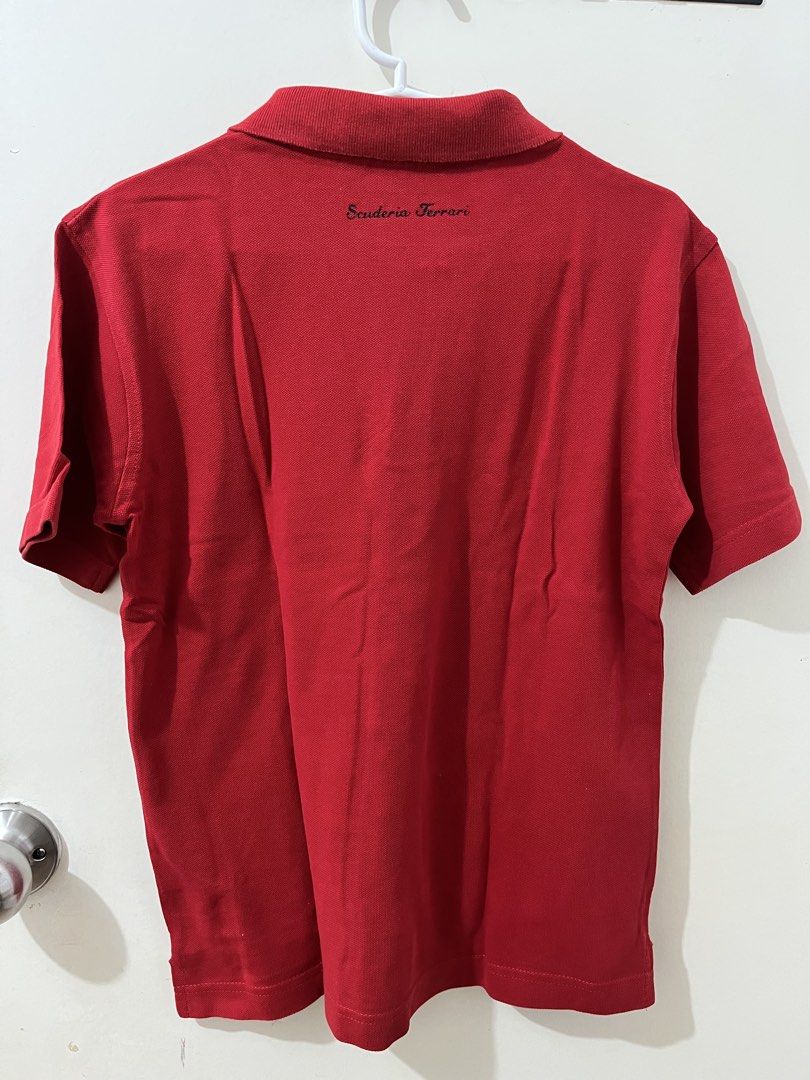 Ferrari polo shirt (Category: Babies & Kids Fashion) located in Bulacan. Submitted by aem02 (Listing ID 1457717450, Image 2). Description: This is preloved item. Please manage your expectations. Thank you! ✔️ Payment first policy ✔️ No COD/COP please ⭐ MOP - GCash, Bank Transfer 🚚 MOD - LBC and Lalamove 📍 LOC - Bulacan.