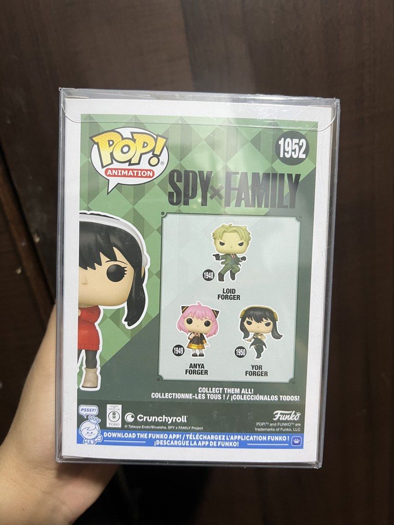 Funko Pop: Yor Forger (Casual) (Category: Designer & Blind Box Toys) located in Pasig City. Submitted by allukaxkillua (Listing ID 1457851993, Image 3). Description: For Sale Funko Pop: Spy x Family Yor Forger (Casual) SE Price: ₱400 Condition: 10/10 *with protector Location: Caniogan, Pasig City, Metro Manila MoD: Lalamove, Grab or any same day delivery booking app (buyer’s booking); J&T (payment first) MoP: GCash, Maribank, UnionBank, Maya *shi